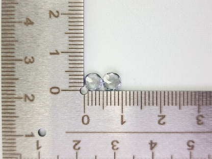 SET2-ZO-9　ゾイサイト2石セット　計0.94ct