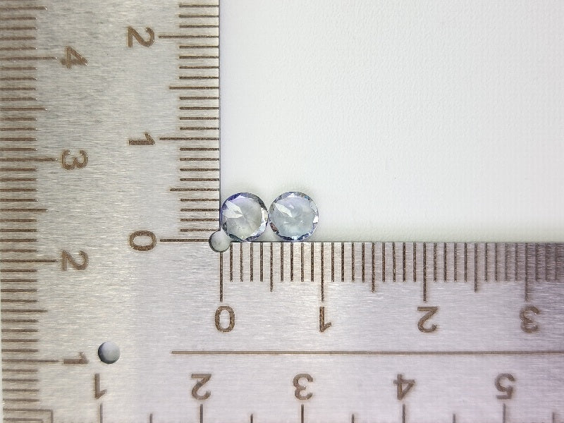 SET2-ZO-11　ゾイサイト2石セット　計0.90ct