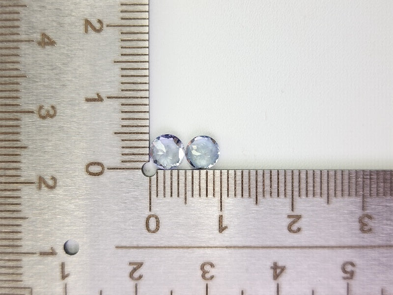 SET2-ZO-12　ゾイサイト2石セット　計0.89ct