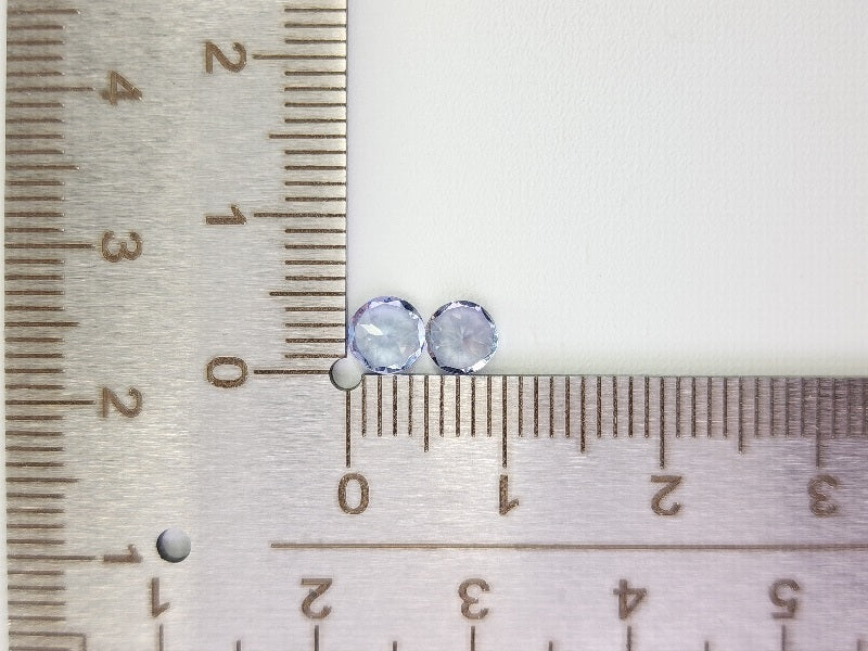 SET2-ZO-14　ゾイサイト2石セット　計0.88ct