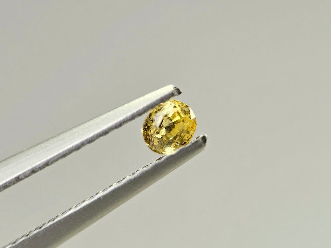 【500円均一】6/22新着！　イエローサファイア　0.18ct　1