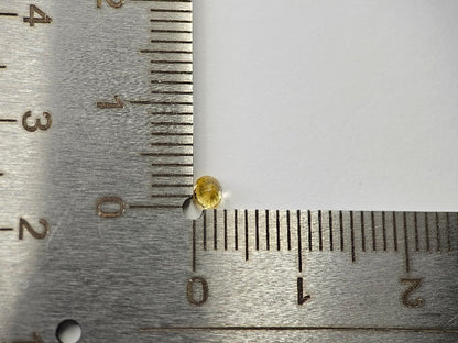 【500円均一】6/22新着！　イエローサファイア　0.18ct　1