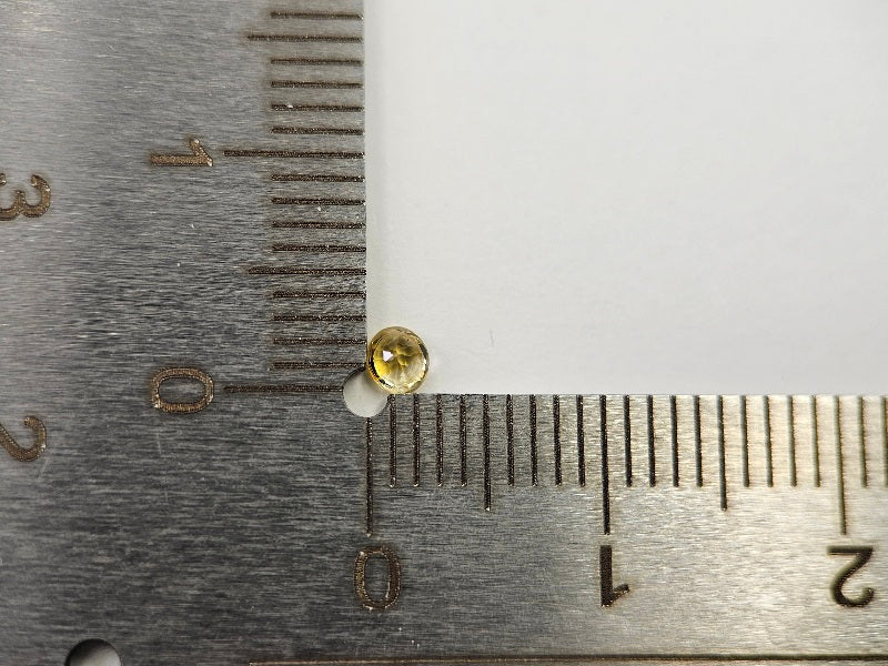 【500円均一】6/22新着！　イエローサファイア　0.12ct　3