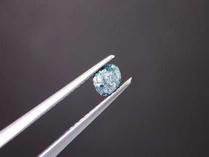 blDMg-14　ブルーダイヤモンド原石　0.49ct