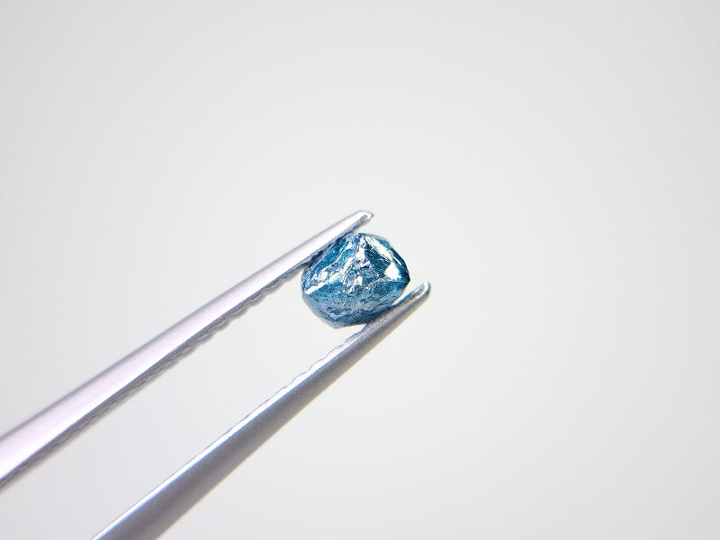 blDMg-16　ブルーダイヤモンド原石　0.49ct
