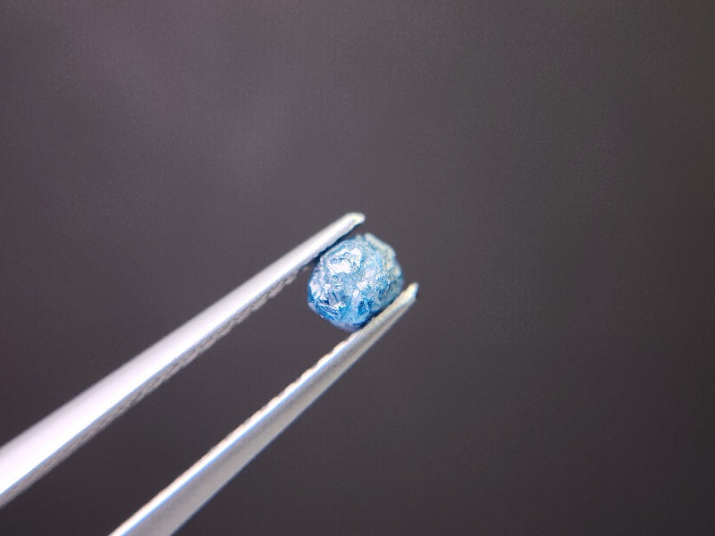blDMg-19　ブルーダイヤモンド原石　0.48ct