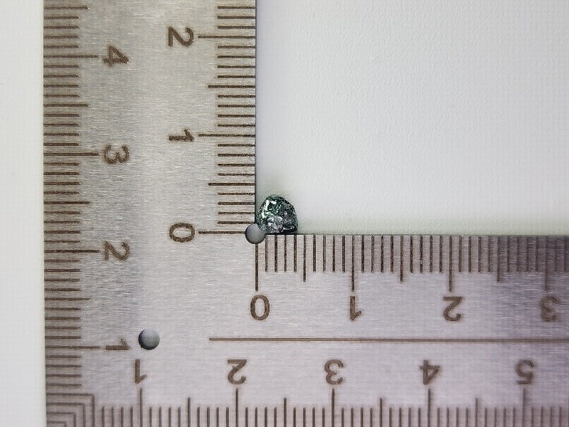 blDMg-11　ブルーダイヤモンド原石　0.51ct