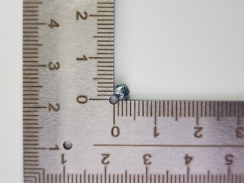 blDMg-17　ブルーダイヤモンド原石　0.49ct