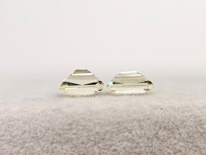 SET2-yeAP-26　イエローアパタイト2石セット　計0.88ct