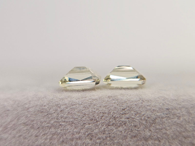 SET2-yeAP-29　イエローアパタイト2石セット　計0.82ct