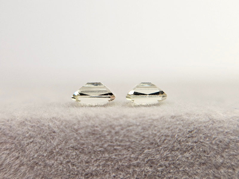 SET2-yeAP-30　イエローアパタイト2石セット　計0.57ct