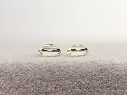 SET2-yeAP-30　イエローアパタイト2石セット　計0.57ct
