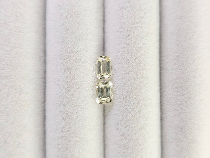 SET2-yeAP-26　イエローアパタイト2石セット　計0.88ct