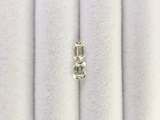 SET2-yeAP-26　イエローアパタイト2石セット　計0.88ct