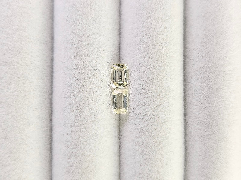 SET2-yeAP-27　イエローアパタイト2石セット　計0.68ct