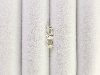 SET2-yeAP-27　イエローアパタイト2石セット　計0.68ct