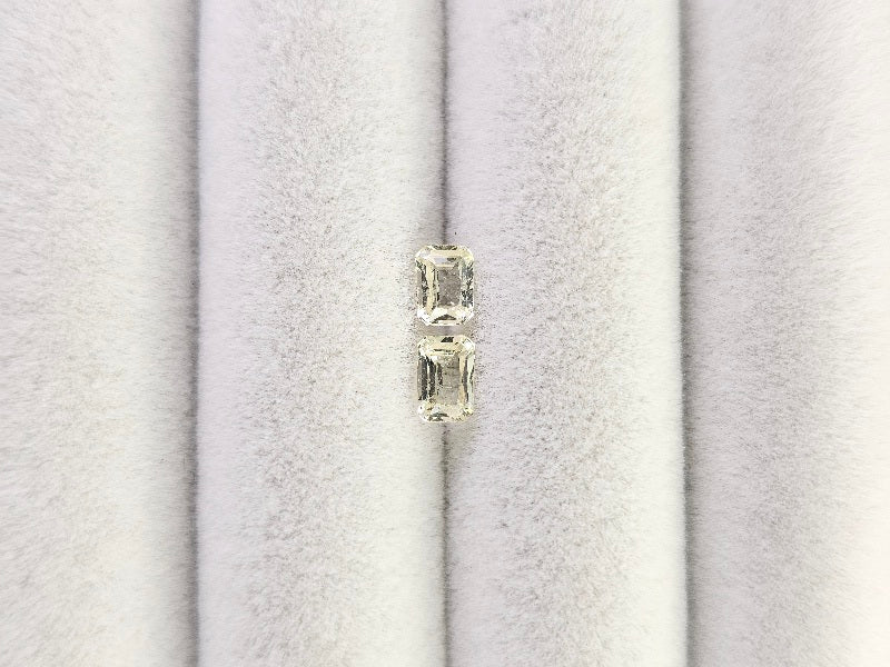 SET2-yeAP-30　イエローアパタイト2石セット　計0.57ct