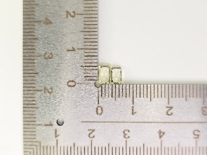 SET2-yeAP-28　イエローアパタイト2石セット　計0.75ct