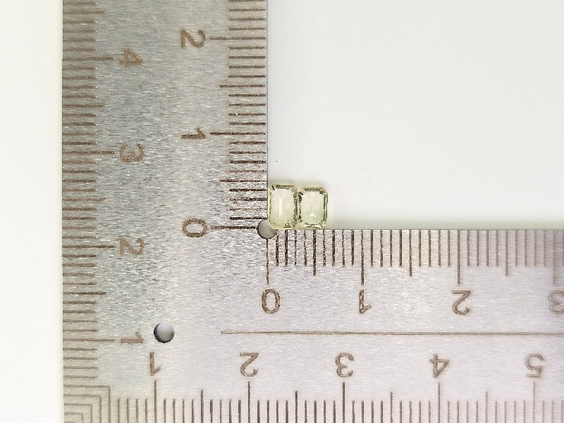 SET2-yeAP-30　イエローアパタイト2石セット　計0.57ct