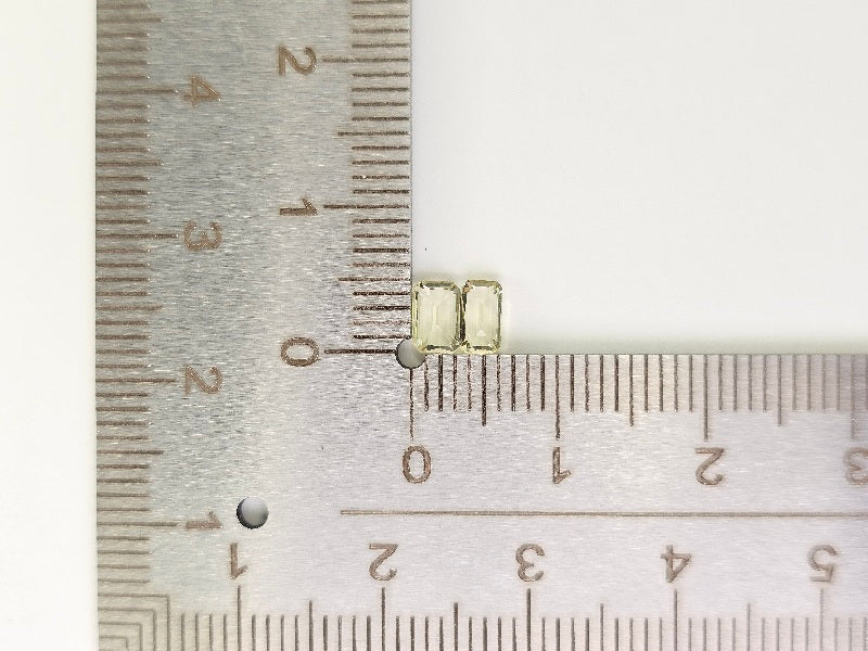 SET2-yeAP-31　イエローアパタイト2石セット　計0.65ct