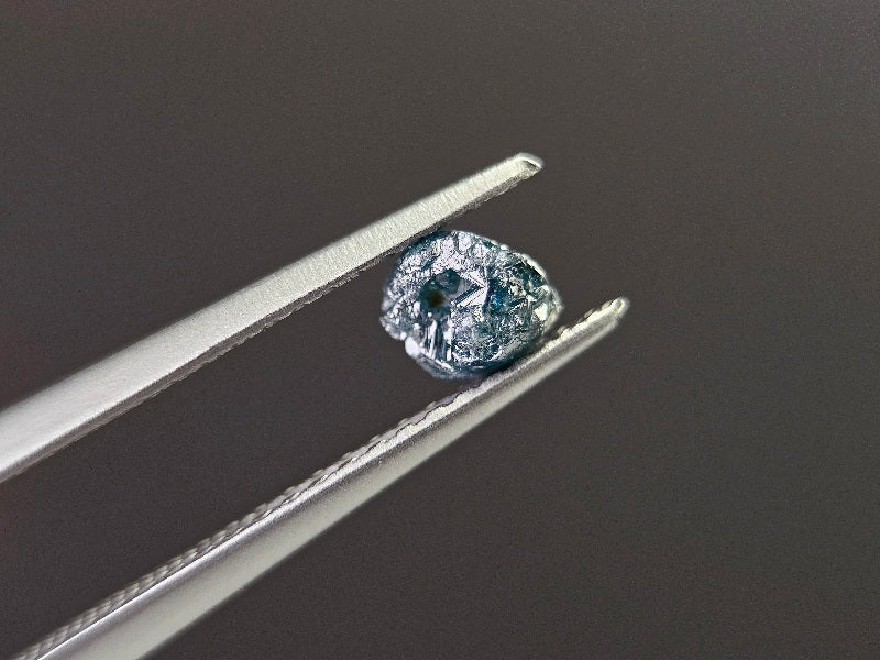 blDMg-23　ブルーダイヤモンド原石　0.45ct