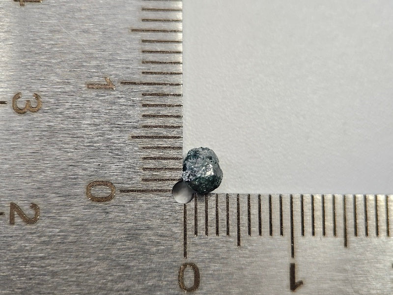 blDMg-25　ブルーダイヤモンド原石　0.42ct