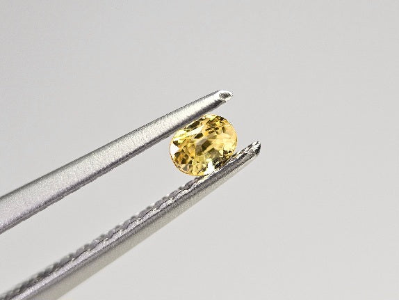 【500円均一】8/10新着！　イエローサファイア　0.14ct　1