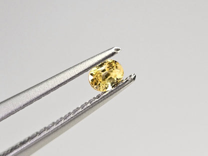 【500円均一】8/10新着！　イエローサファイア　0.14ct　1