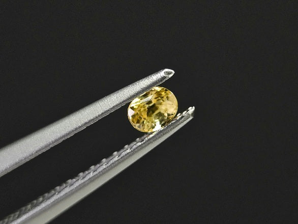 【500円均一】8/10新着！　イエローサファイア　0.14ct　1