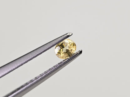 【500円均一】8/10新着！　イエローサファイア　0.17ct　2