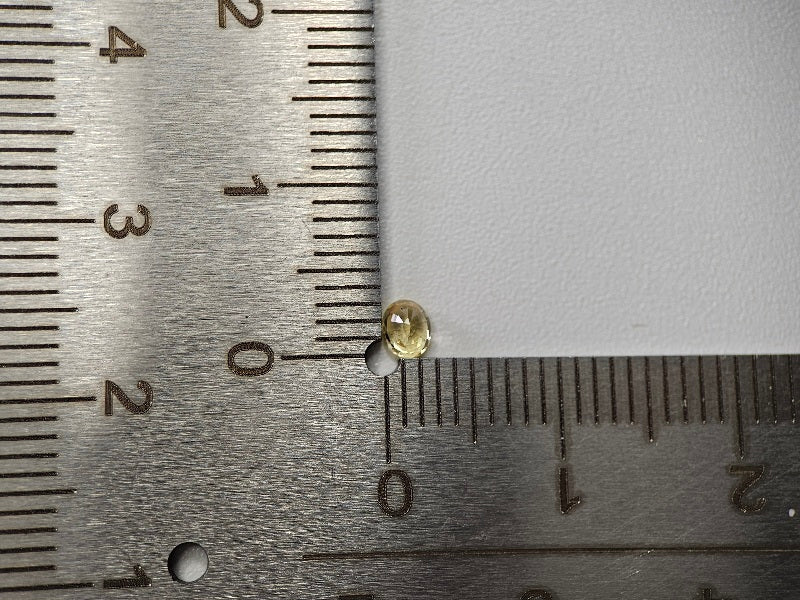 【500円均一】8/10新着！　イエローサファイア　0.17ct　2