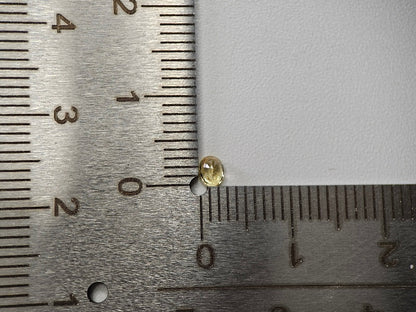 【500円均一】8/10新着！　イエローサファイア　0.17ct　2