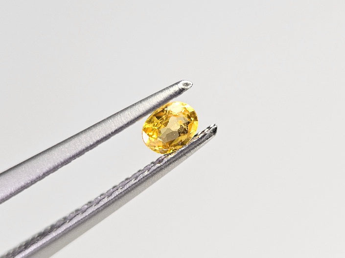 【500円均一】8/10新着！　イエローサファイア　0.12ct　3
