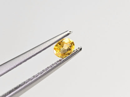 【500円均一】8/10新着！　イエローサファイア　0.12ct　3