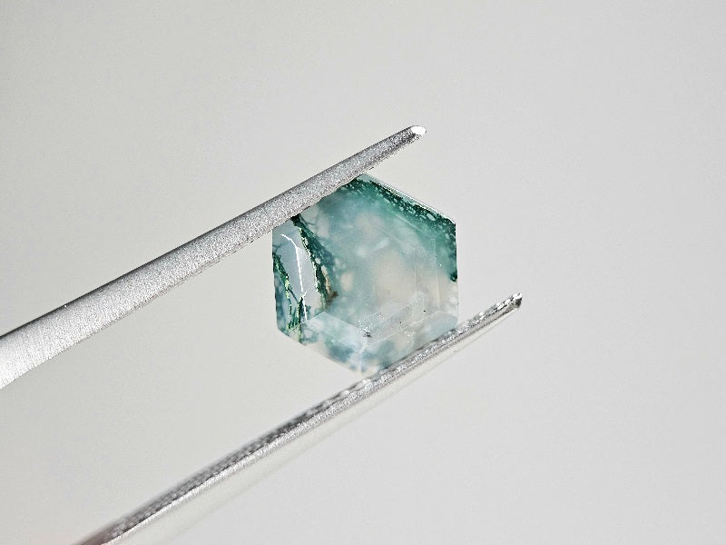 【500円均一】8/10新着！　モスアゲート　2.21ct　8