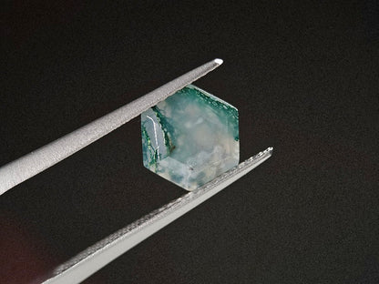 【500円均一】8/10新着！　モスアゲート　2.21ct　8