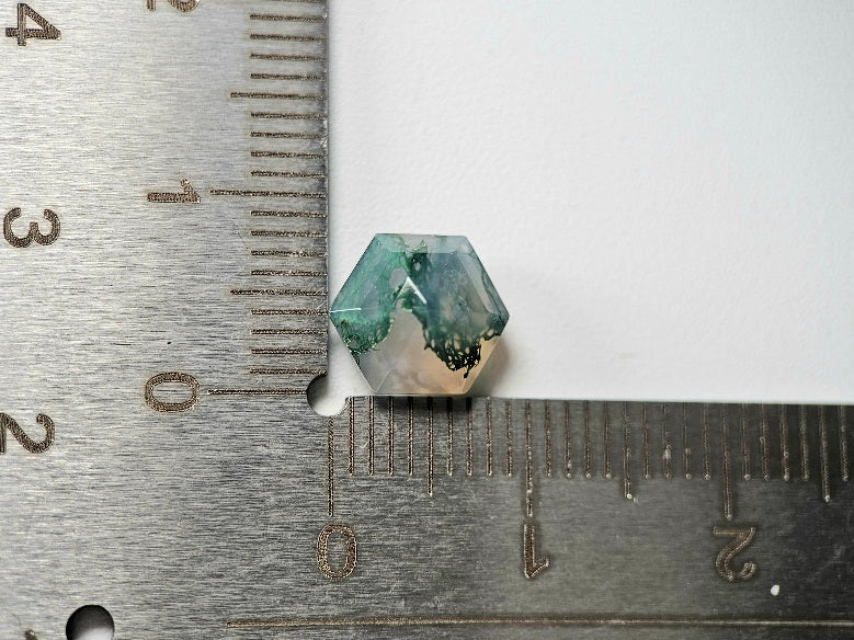 【500円均一】8/10新着！　モスアゲート　2.21ct　8