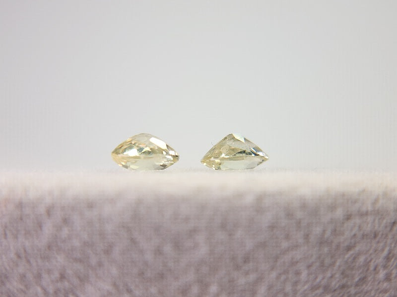 SET2-yeAP-16　イエローアパタイト2石セット　計0.46ct
