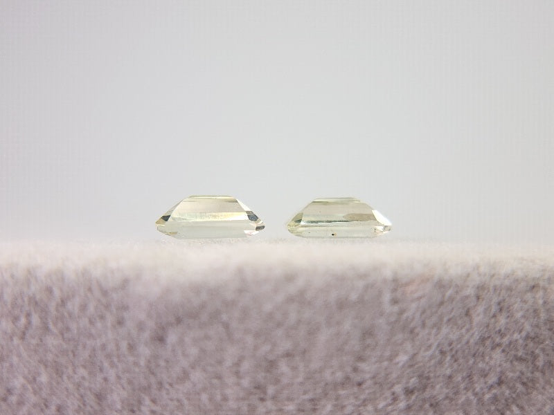 SET2-yeAP-20　イエローアパタイト2石セット　計0.42ct