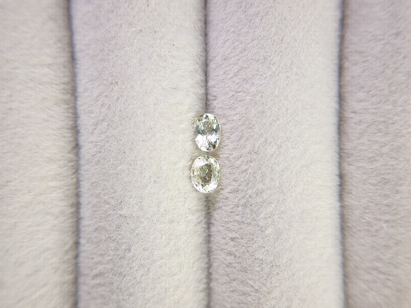SET2-yeAP-16　イエローアパタイト2石セット　計0.46ct