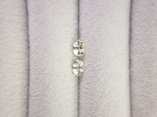 SET2-yeAP-18　イエローアパタイト2石セット　計0.64ct