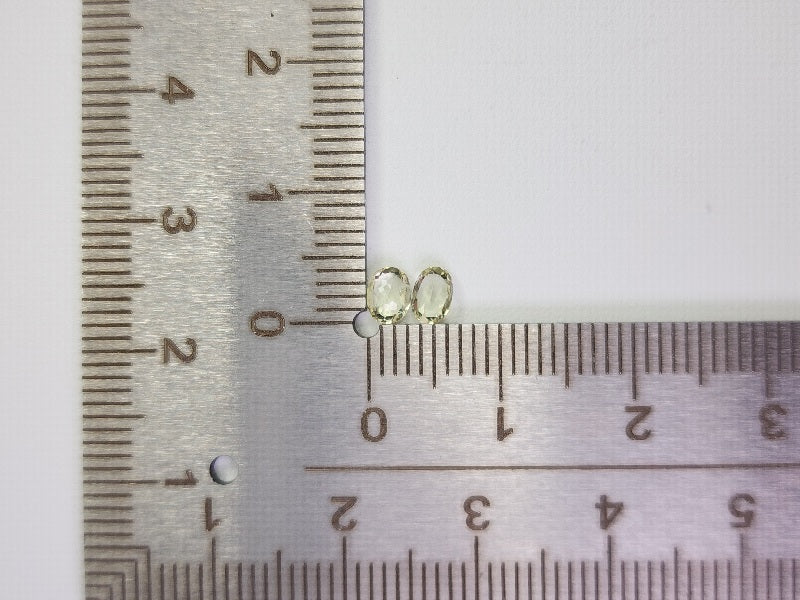 SET2-yeAP-16　イエローアパタイト2石セット　計0.46ct