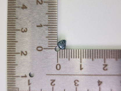 blDMg-33　ブルーダイヤモンド原石　0.37ct