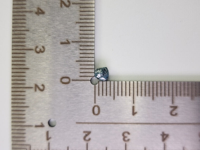 blDMg-35　ブルーダイヤモンド原石　0.34ct