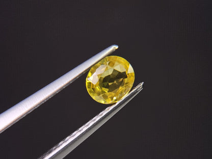 yeSA-5　イエローサファイア　0.52ct