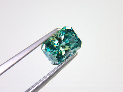 gMOI-1　合成グリーンモアッサナイト　0.94ct