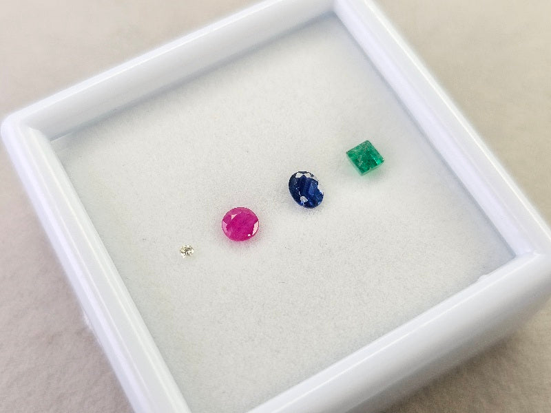 SET4-4mix-27　4大貴石セット　27