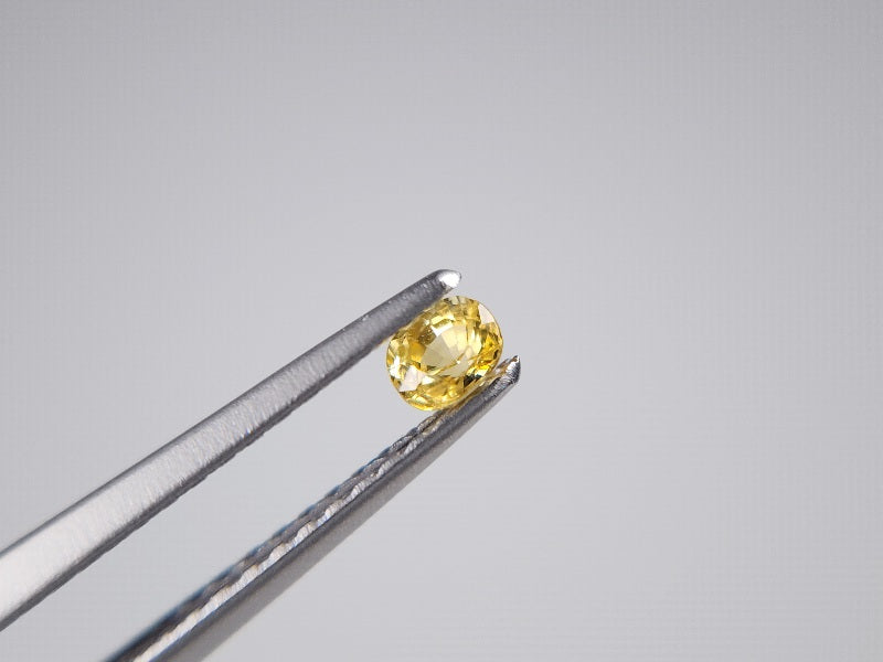 【500円均一】9/14新着！　イエローサファイア　0.16ct　1