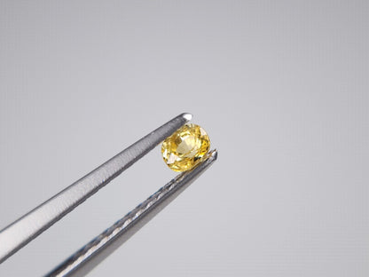 【500円均一】9/14新着！　イエローサファイア　0.16ct　1