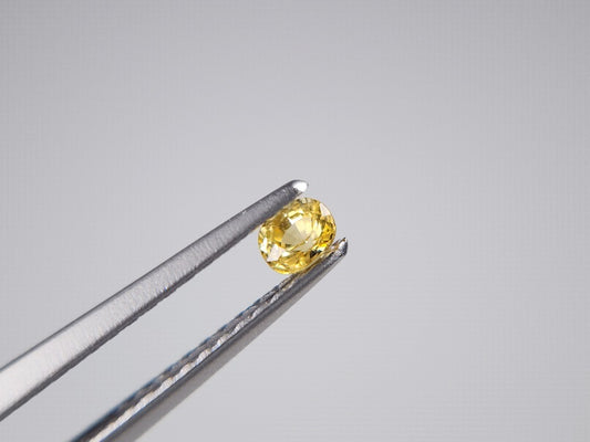 【500円均一】9/14新着！　イエローサファイア　0.16ct　1